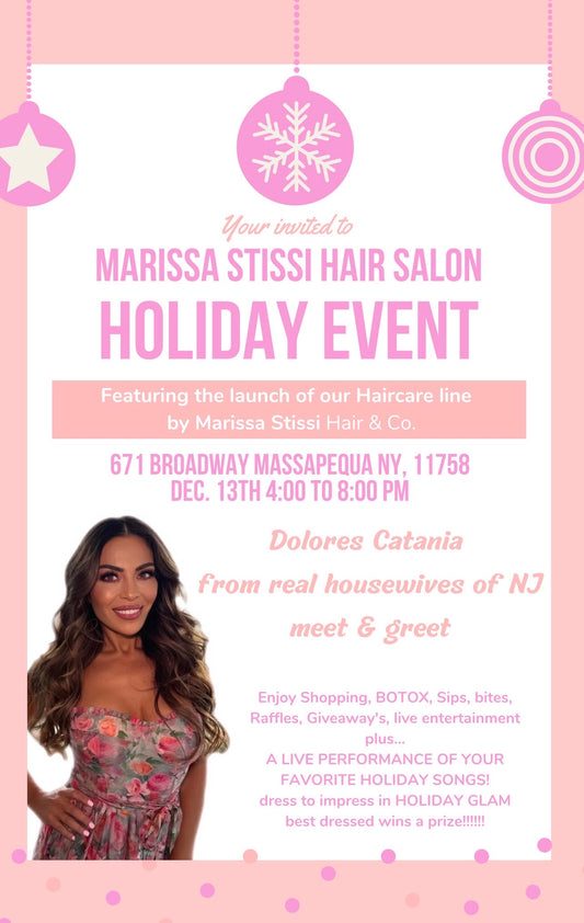 Marissa Stissi Hair Salon Holiday Event